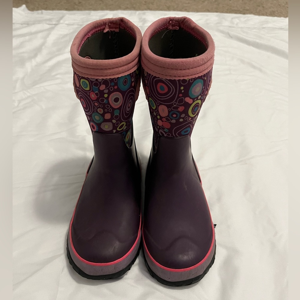 Bogs Rain boots -22° F Waterproof Pink/Purple Kids 12